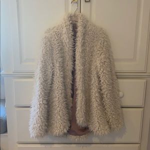 Free People faux fur coat